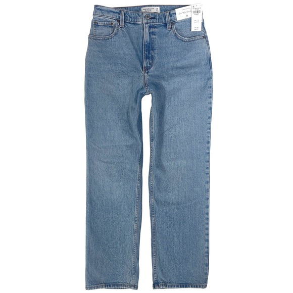 Abercrombie & Fitch Denim - Abercrombie 90s Straight Jeans 29 Short S NWT High Rise A&F Casual Normcore